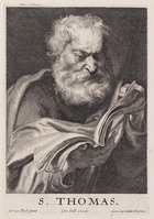 KG 05075
<br/>
Thomas apostel
<br/>
<em>Caukercken, Cornelis van (1626 - 1680)</em>